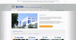 Desktop Screenshot of alcorgrupo.com